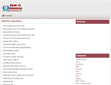 Tablet Screenshot of bilimveteknoloji.info